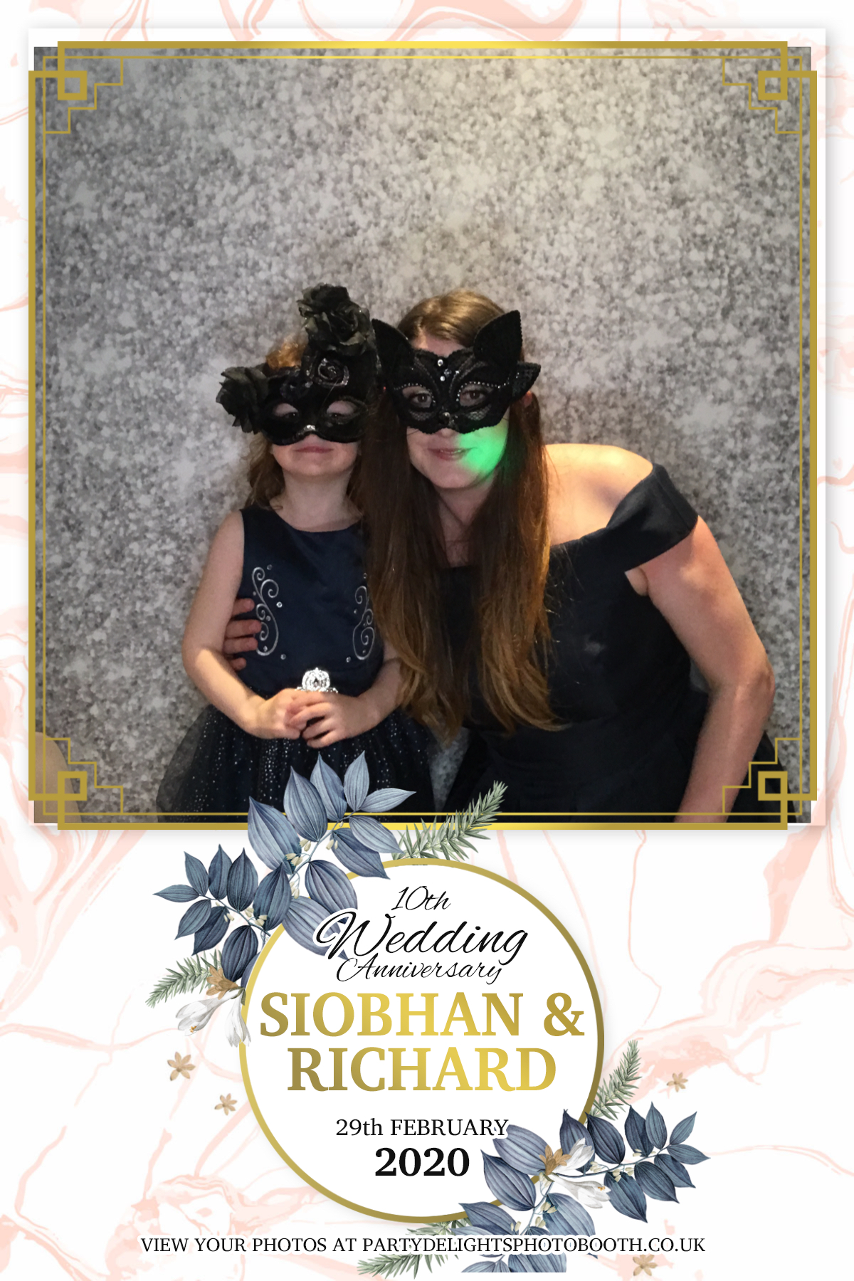 Siobhan and Richards Vow renewal  | View more photos from the event at gallery.partydelightsphotobooth.co.uk/u/PartyDelightsPhotoBooth/Siobhan-and-Richards-Vow-renewal